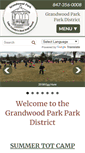 Mobile Screenshot of grandwoodpark.net