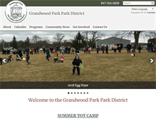 Tablet Screenshot of grandwoodpark.net